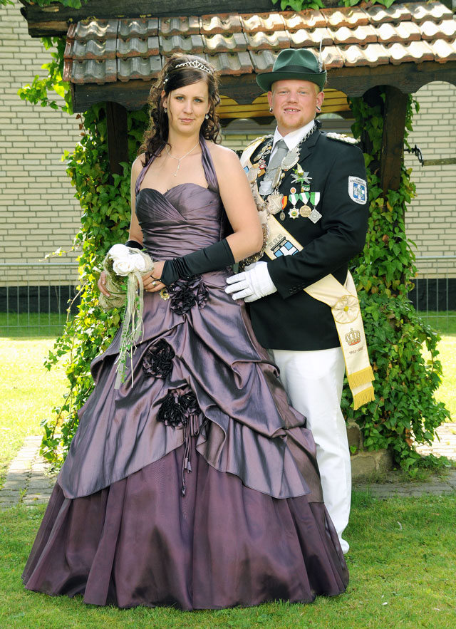 Königspaar 2010- -2011  Pascal Plümpe-Sabrina Basedy